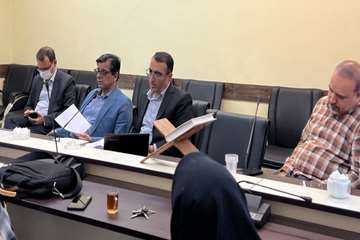 جلسه دیدار ریاست محترم و معاونت محترم با اعضا پژوهشکده علوم پایه پزشکی