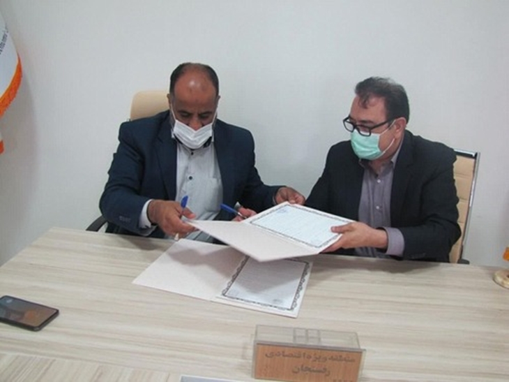 انعقاد تفاهم‌نامه همکاری تحقیقاتی بین معاونت تحقیقات و فناوری دانشگاه علوم پزشکی و منطقه ویژه اقتصادی شهرستان رفسنجان 
